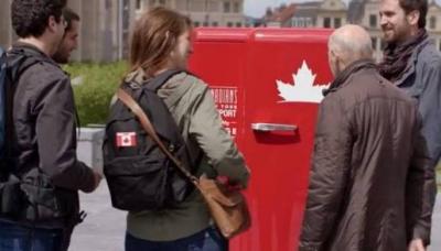 Koelkast vol bier alleen open voor Canadezen